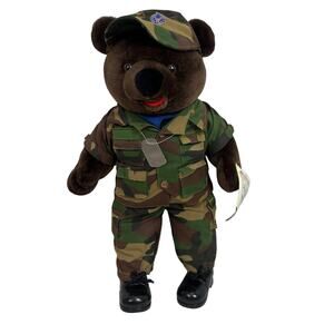 Bear Forces of America Ira Green Teddy Bear Air Force Outfit NWT New W/ Tag